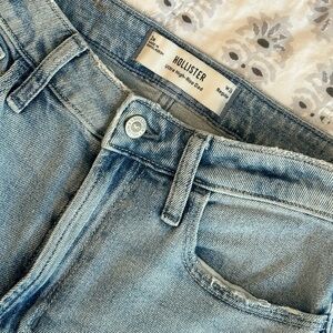 Hollister Women's High Rise Light Blue Jeans